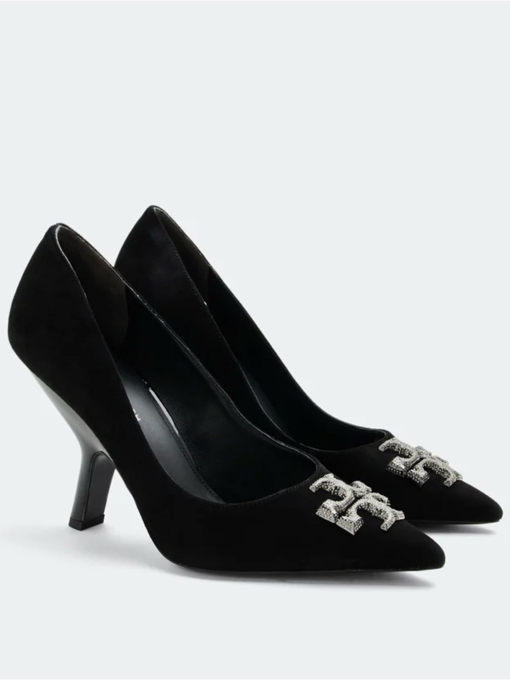Tory Burch Eleanor Pave Pointed Toe Pumps
